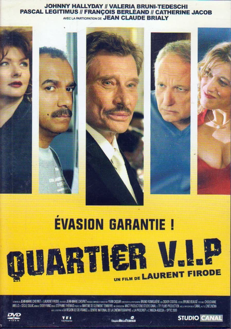 D.v.d.../...Quartier V.i.p.../...Johnny Hallyday...valeria Bruni Tedeschi....