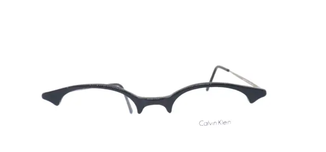 CALVIN KLEIN  646 Montatura per occhiali vista uomo donna plastica piccoli NERO