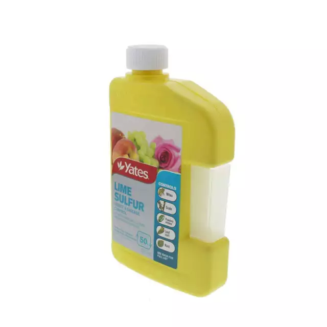 Lime Sulphur Spray Insect and Disease Control Makes up to 50L Yates Yates 500ml 2