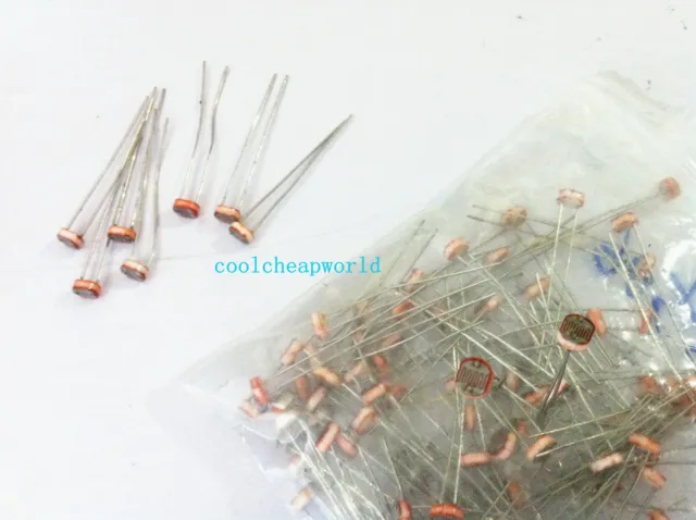 20pcs Photo Light Sensitive Resistor Photoresistor Optoresistor 5mm GL5528 5528