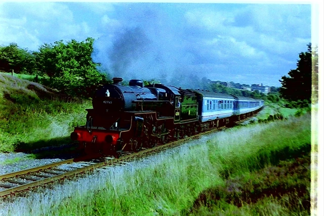 35MM RAILWAY COLOUR Negative Crab 42865 at Burrs ELR £2.54 - PicClick UK