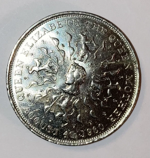 1980 QUEEN ELIZABETH the Queen Mother Commemorative coin. D.G REG F.D. £3.00 PicClick UK 1980 QUEEN ELIZABETH the Queen Mother Commemorative coin. D.G REG F.D. £3.00 PicClick UK