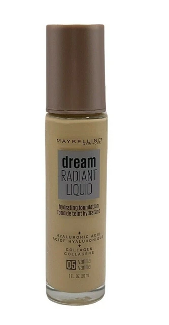 Maybelline Dream Radiant Liquid Hydrating Foundation, 05 Vanilla