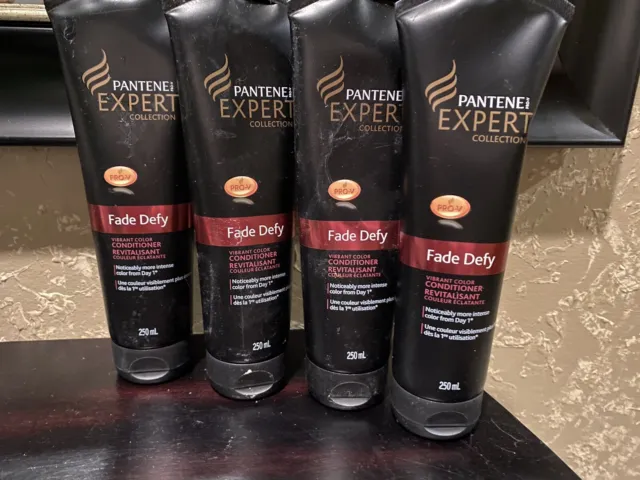 4 Pantene Pro V Expert Collection Fade Defy  Conditioner 8.4oz Discontinued