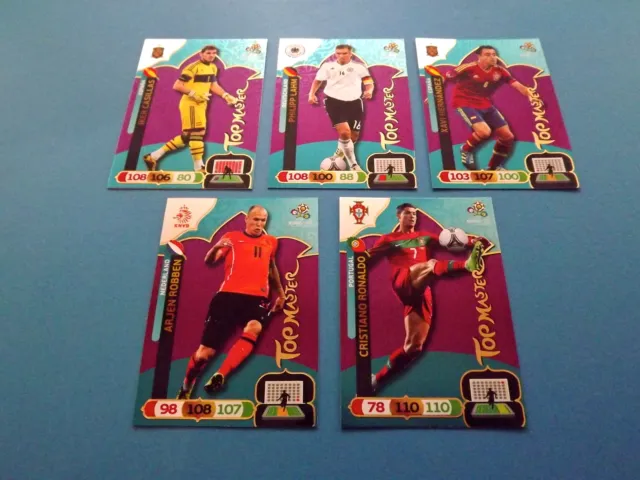 Panini Adrenalyn XL Euro 2012 - Sélectionner Top Master Neuf/Top