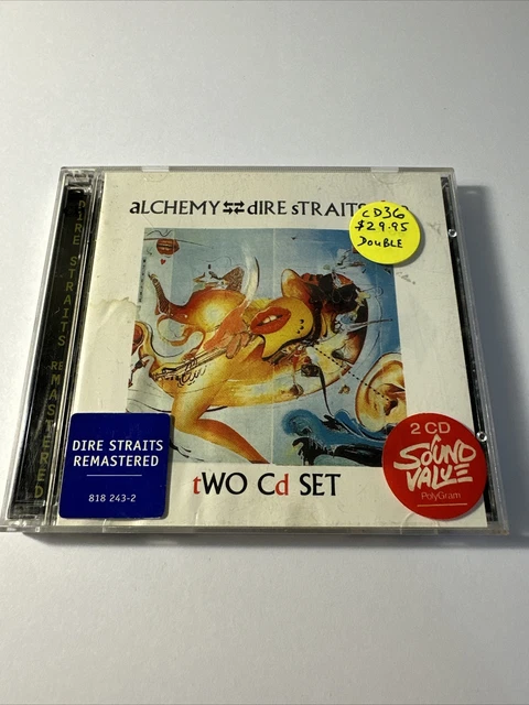 Dire Straits - Alchemy Live CD   2 disc set