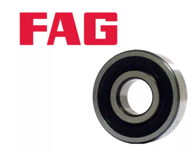 6210-2Rsr-C3-Fag Rubber Sealed Deep Groove Ball Bearing