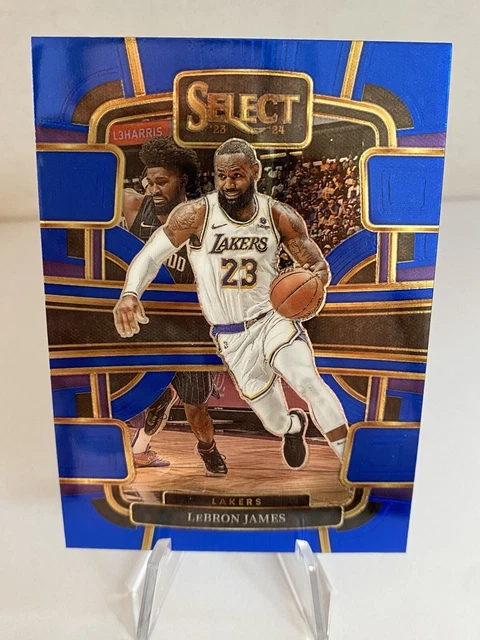 Nba Select LEBRON JAMES 2023-24 Panini NBA Select #66 Concourse Blue Lakers EUR 1 ...