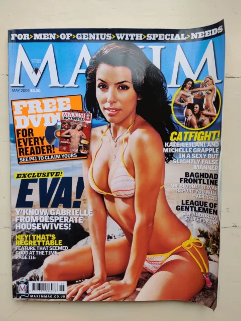 Maxim Magazine - Issue 121 - May 2005 - Eva Longoria, Michelle Heaton