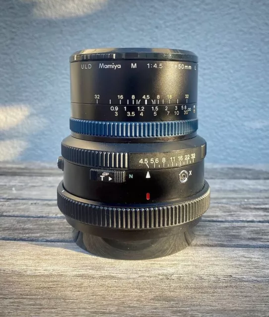 MINT W/ HOOD] Mamiya G 50mm f/4 L Wide Angle Lens For New 6 Six