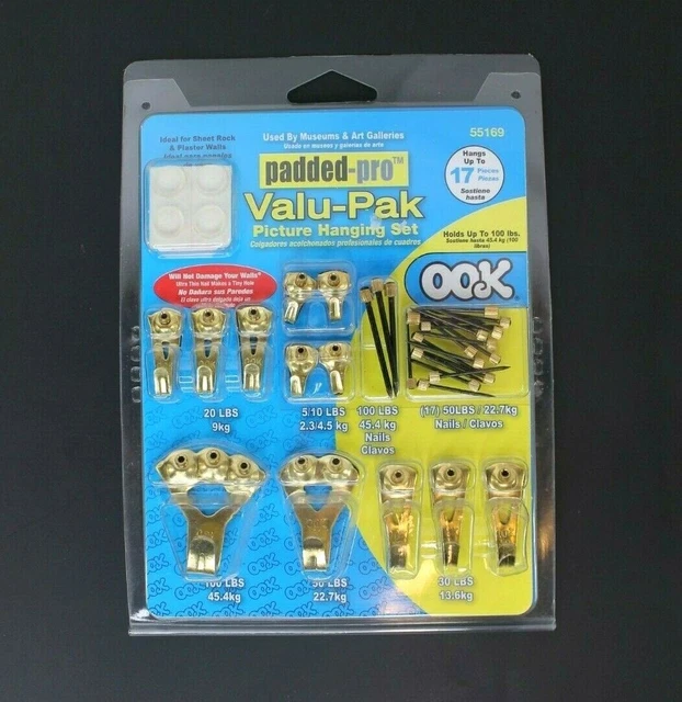 Nuevo Value-Pak OOK Profesional Juego Colgante de Imágenes # 55169 Enchapado en Latón