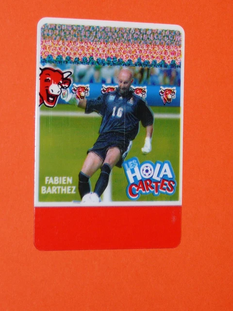 Fabien BARTHEZ *** Carte Postale - Equipe de France 2002 - Adidas