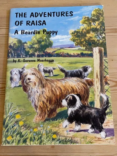 Rare Bearded Collie Dog Story Book 1St 2002 By Moorhouse Colour Illustrated