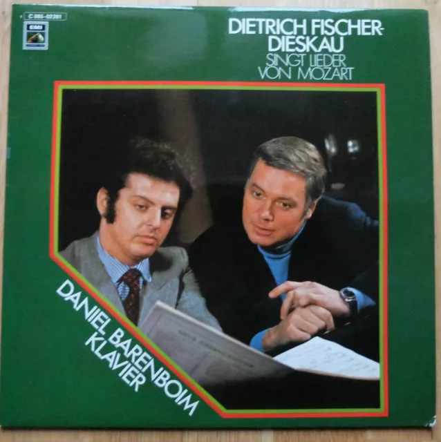 Dietrich Fischer-Dieskau - Singt Lieder Von Mozart GER LP 1972 .