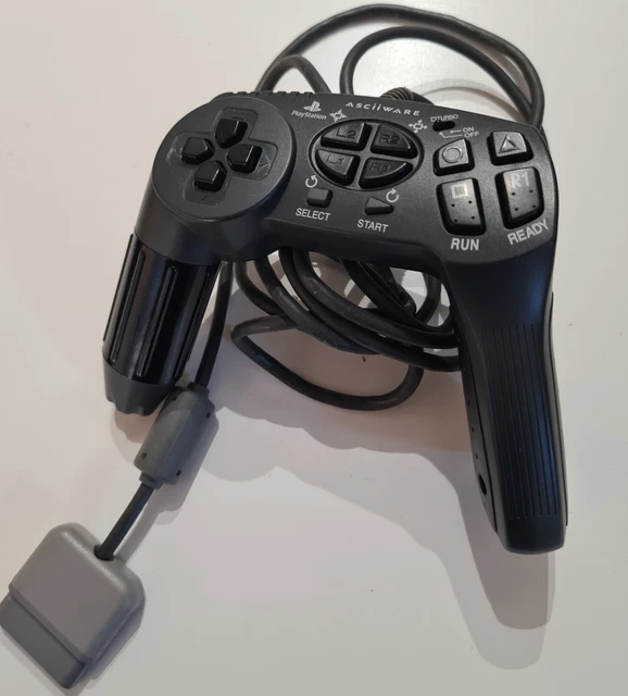 PS1 RESIDENT EVIL Asciiware Pad Controller Rare Vintage PlayStation ...