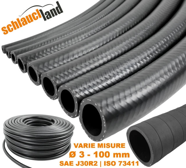 Tubo In Silicone Rinforzato Intrecciato - Per Aria Refrigerante E Acqua - 300°C 8 Bar - Foto 5