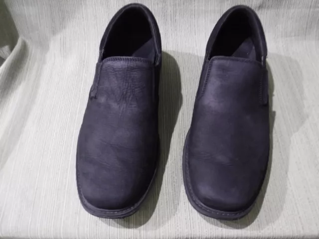 MERRELL SHOES MEN 9 Slip Ons Black Select Fresh GFORM Select Grip