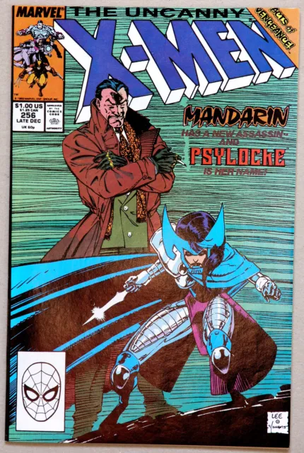 Uncanny X-Men #256 Vol 1 - Marvel Comics - Chris Claremont - Jim Lee