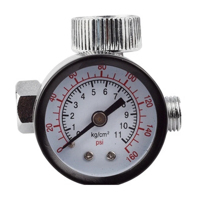 Compresor de aire separador de aceite de agua válvula de flujo de aire de pulverización ajuste de gas ManometS7