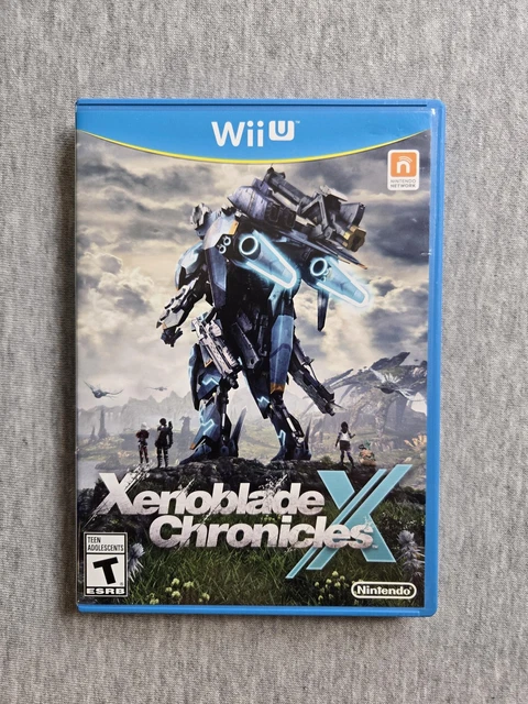 XENOBLADE CHRONICLES X Nintendo Wii U Videojuego Estuche Completo