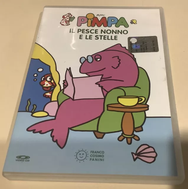 Pimpa Il pesce Nonno e le Stelle Video PC CD Mpeg  Altan Panini Italian DVD