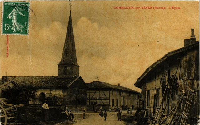 CPA AK DOMMARTIN-sur-YEVRE - L'Église (364306)