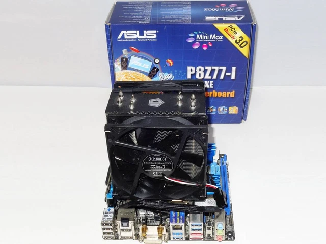 P877 LGA1155 ASUS P8Z77-I Deluxe Box Core I7 3770K Split Metal Grease 16Gb ...