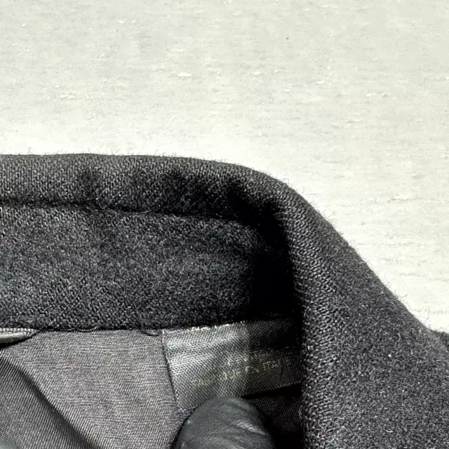 Donna Karan Cashmere Coat Mens 40 Long Black Blazer 3 Button Sport Formal 3