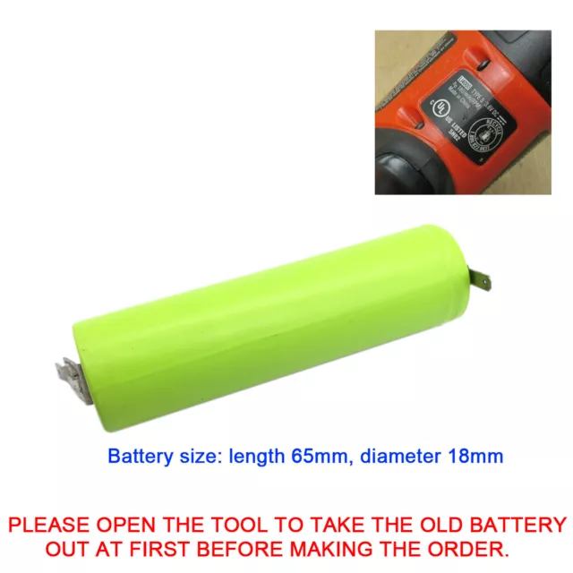 NEW Battery For Black&Decker 14.4V Dust Buster vacuum hsd-sc1500p P/N  90558174