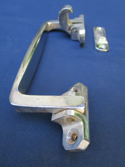 Ancien loquet en laiton à ressort - Bricolage