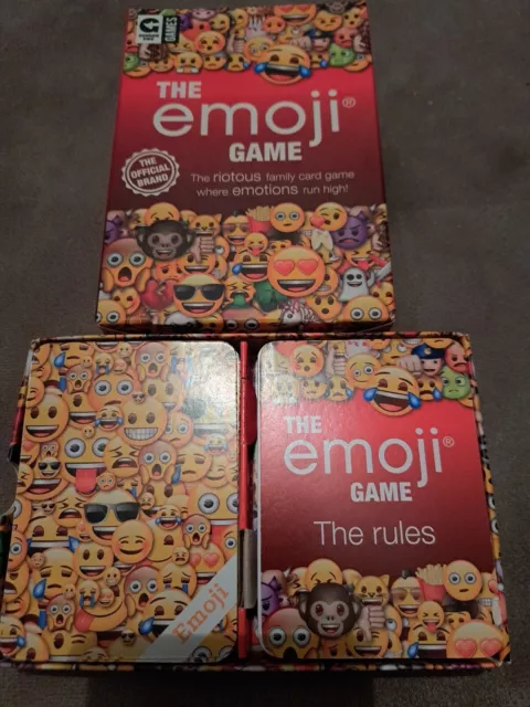 The Emoji Game Cards Christmas Family Party Fun