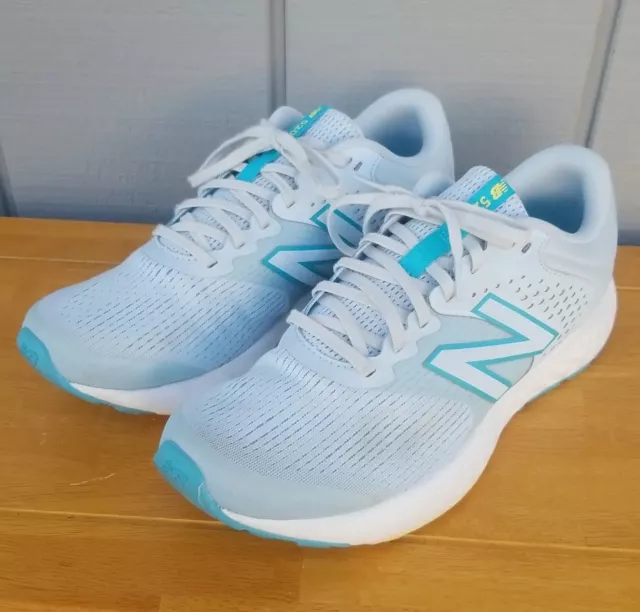 New Balance Womens W520 Baby Blue Running Walking Comfort Shoes Size 11