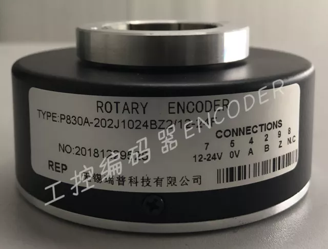 P830A-202J-1024BZ2-12-24F Photoelectric Rotary Encoder for Hollow Shaft Elevator