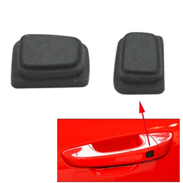 Maniglia touchpad pulsante accessori auto sensore gomma inserti copertura bottoni