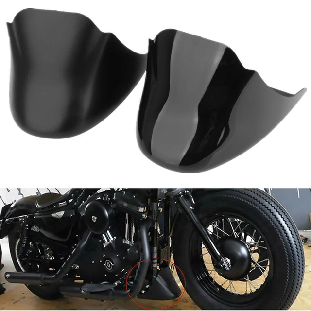 Couvercle De Carénage Batterie Pour Harley Sportster 2004-2013 - Cache-batterie Latéral Noir ABS - Accessoire Moto
