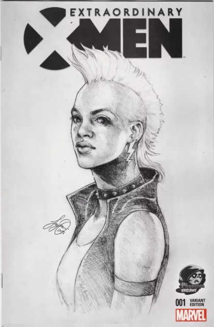 Extraordinary X-Men #1 Siya Oum "Storm" Phantom Sketch Variant
