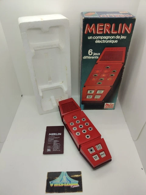 ANCIENNE CONSOLE MASTER merlin meccano boite + notice 1992 testé OK collection EUR 125,00 - FR