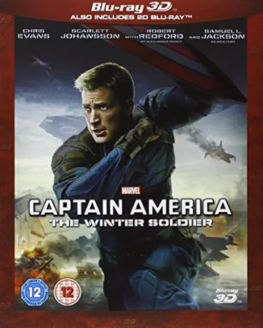 Captain America: The Winter Soldier Blu-ray (2014) Chris Evans Amazing Value