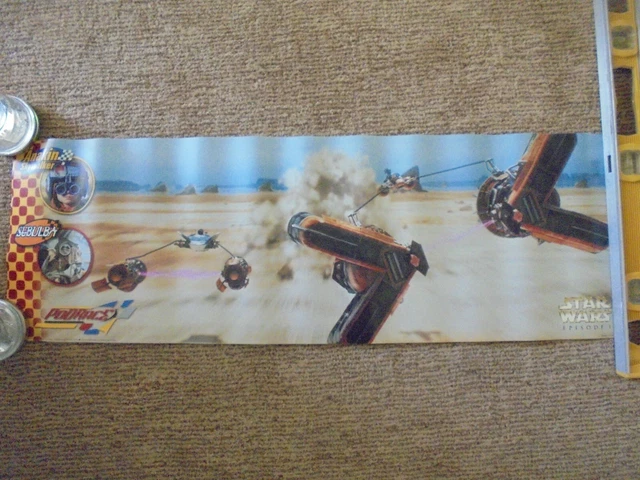 STAR WARS EPISODE I The Phantom Menace Anakin/Sebulba Podrace Panorama ...