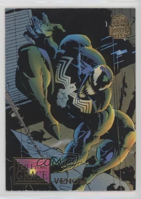 1994 Fleer Marvel Universe Series V Fall From Grace Venom #64 0vr