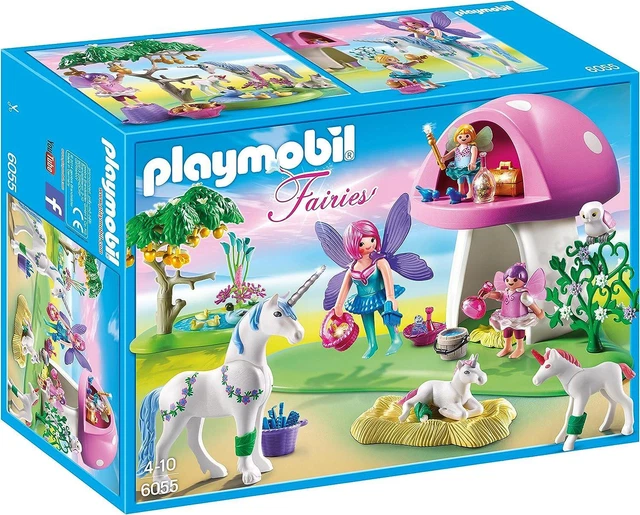PLAYMOBIL Fées Avec Toadstool Maison Magique Fantasy Jeux de Rôle 6055