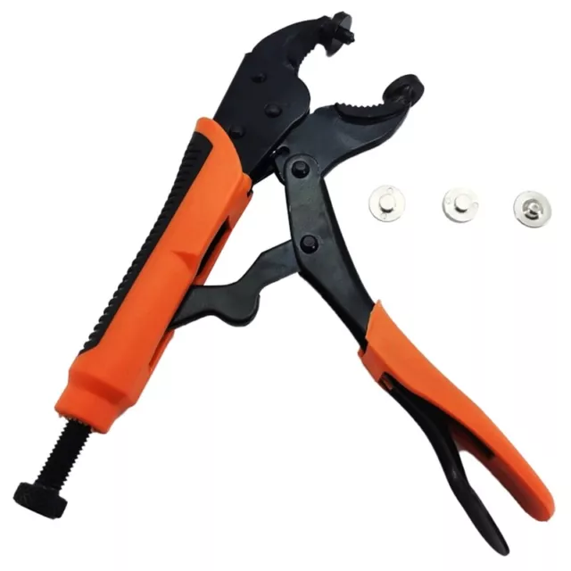 Adjustable Pliers for Snap Buttons with Snap Button Set for Boat Covers8533