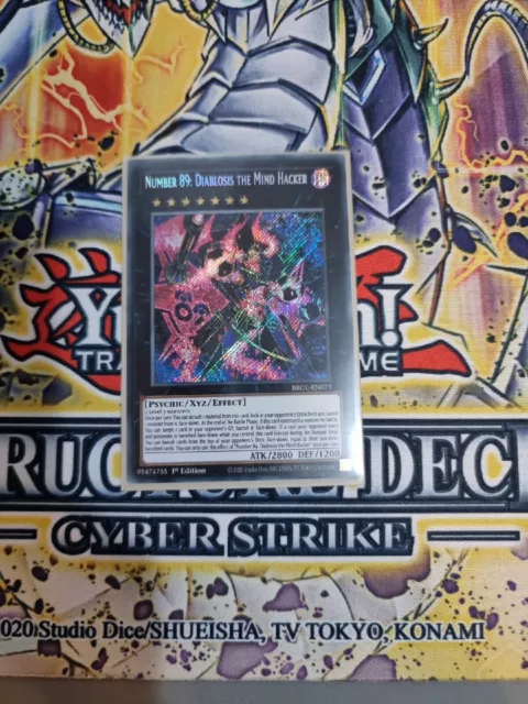 Number 89: Diablosis the Mind Hacker BROL-EN073 Secret Rare