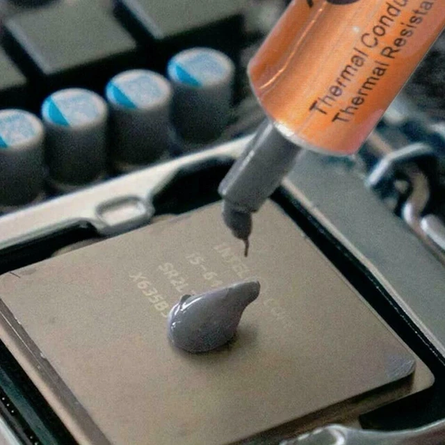 HIGH PERFORMANCE SILVER Thermal Grease CPU Heatsink Compound Paste NEW