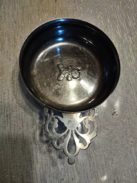 Lunt Silver Plate Baby Teddy Bear Porringer C-191T