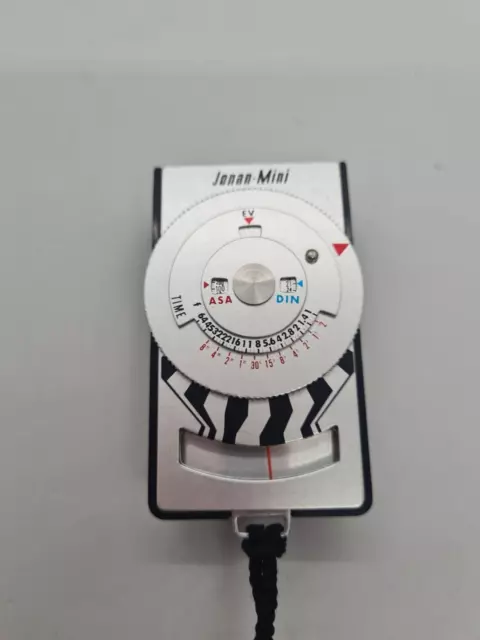 Vintage Jonan Mini Exposure Light Meter With Case Used