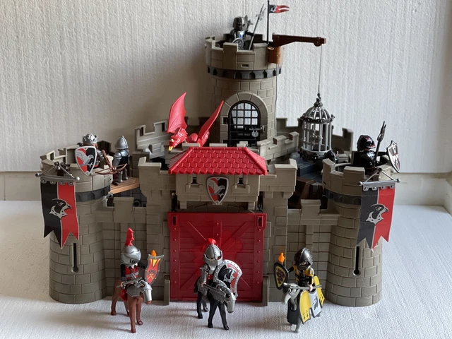 playmobil-ch-teau-fort-6001-complet-chevaliers-personnages-tr-s-bon