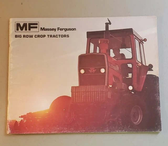 Massey Ferguson Big Row Crop Tractors Sales Brochure