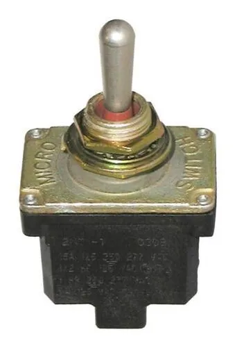 Interrupteur à Bascule, 4PST, 20A, 28VDC, Panneau, à Bascule 4NT1-2