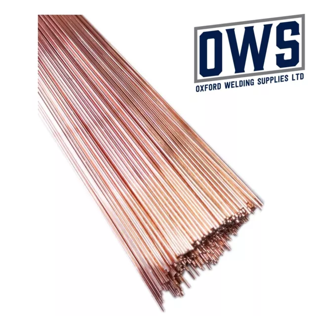 Gas welding rods. Copper coated. Mild steel. 1.6mm 2.4mm 3.2mm CCMS